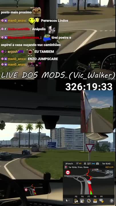 O ditado "ele tá me vendo, ele não é louco" das ruas DEFINITIVAMENTE não se aplica aos NPCs do Euro Truck...

#EuroTruck2 #ExplorandoAAmérica #Modpack